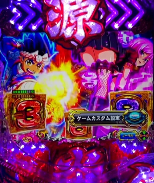 スマスロ対応のプレイ画面(モバイル版)